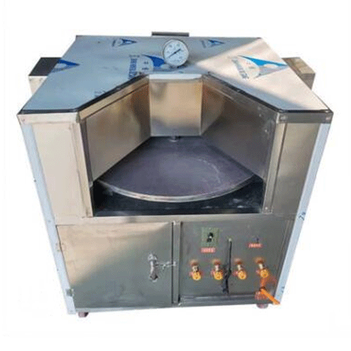 全自動燃氣燒餅機多少錢一臺 河南鵬亮機械設備